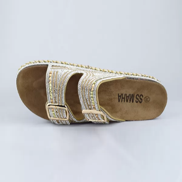 Sandales pour femme compense OC02 khaki..... miniature